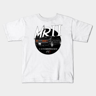 JDM MR2 Black Sun Edition Kids T-Shirt